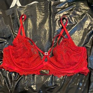 Sexy Red Lace Bra size 36D